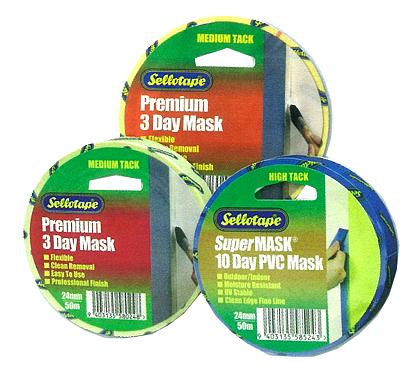 SELLOTAPE MASKING TAPE 18MMX50M 5800